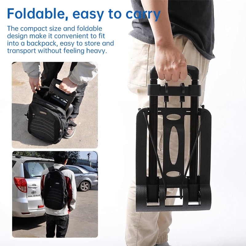 Foldable Luggage Cart with Telescoping Handle, 1.3 kg