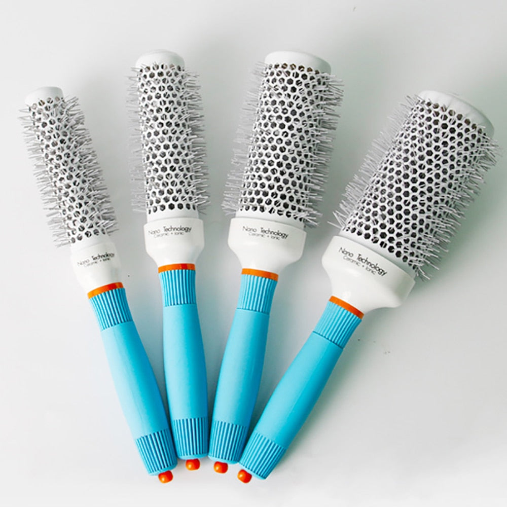 Ceramic Ionic Round Hair Brush for Smooth Salon Blowouts