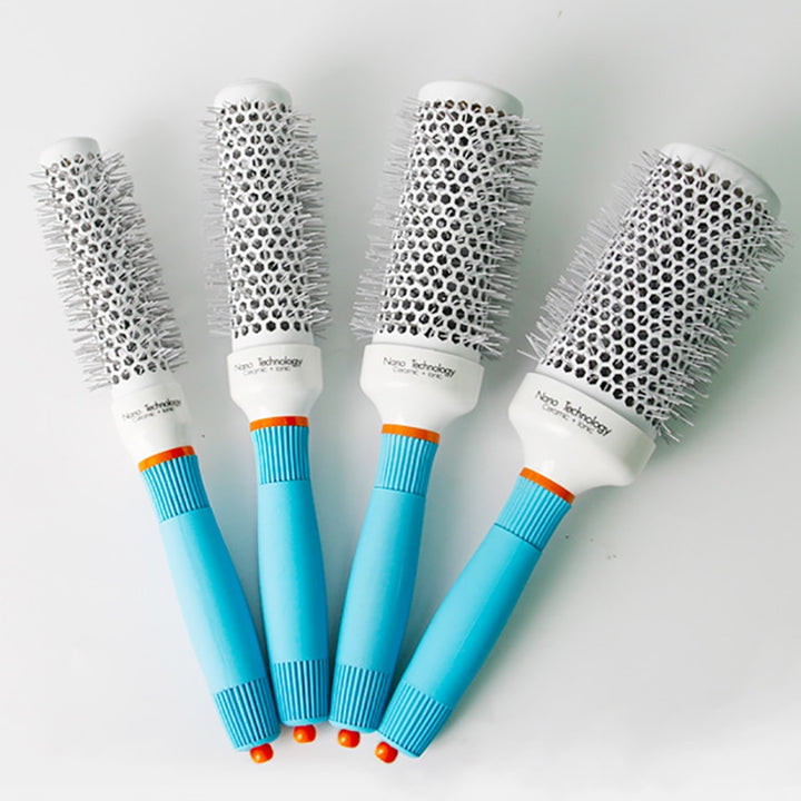 Ceramic Ionic Round Hair Brush for Smooth Salon Blowouts