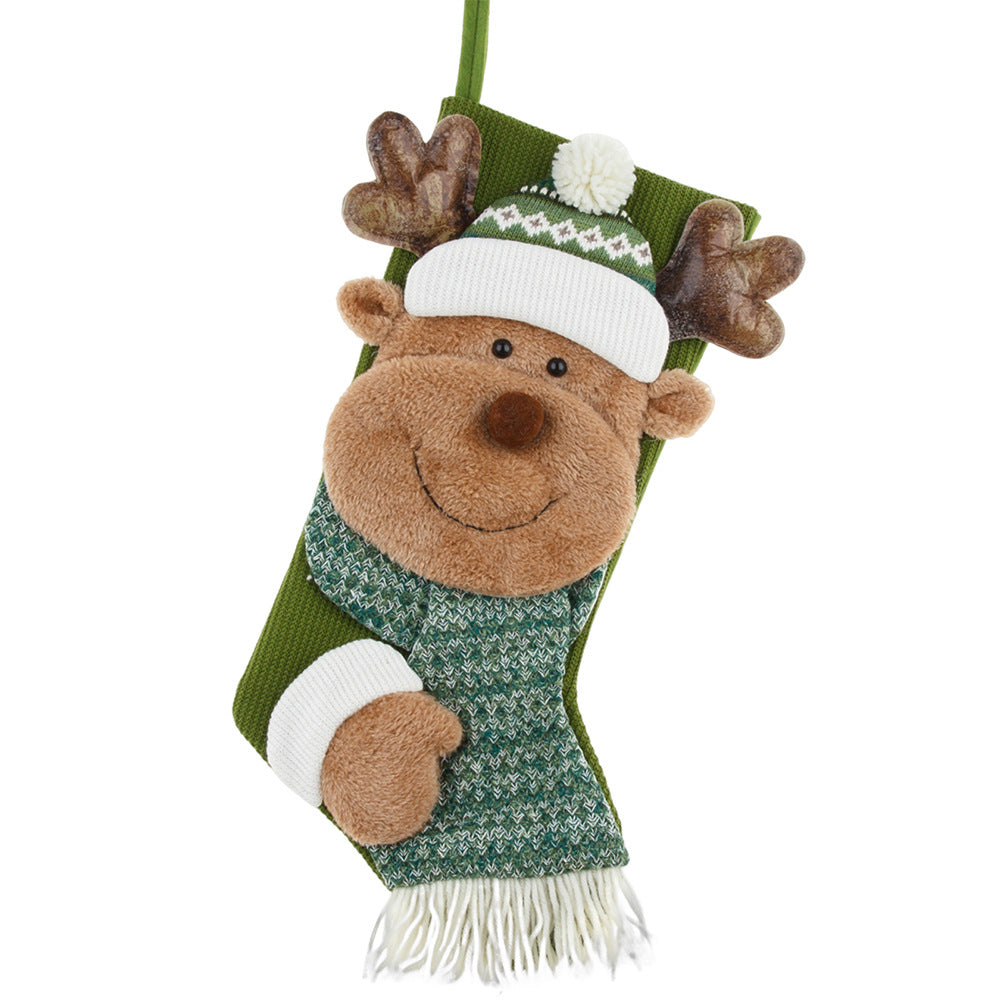 Christmas Stocking Set: 3 Plush Character Designs