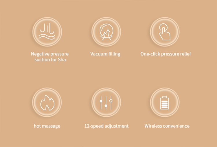 Wireless Electric Cupping & Gua Sha — 12 Levels, Painless