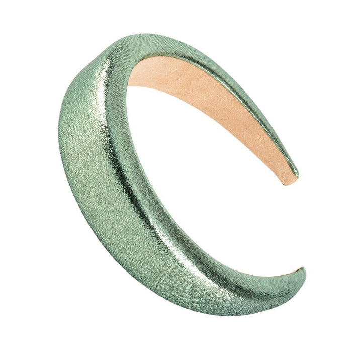 Wide Padded Hair Hoop for Glossy, Polished Daily Style
