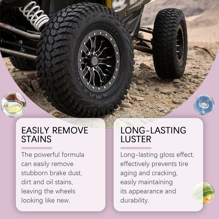 Heavy Duty Wheel Cleaner for Brake Dust, Rust & Gloss