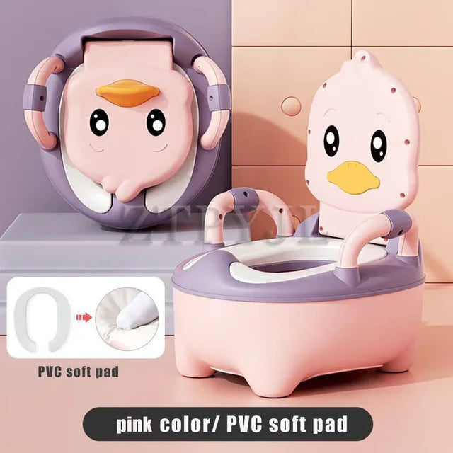 Children's Duck Potty Seat for Fun, Steady Training