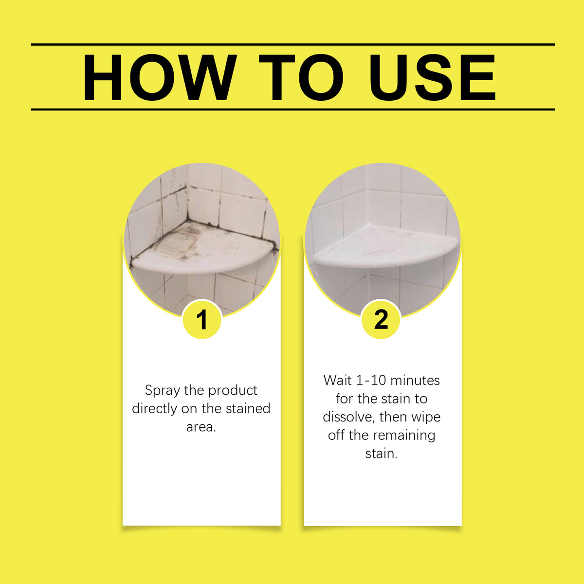 Stain Remover Spray for Tile, Sink & Stubborn Grime
