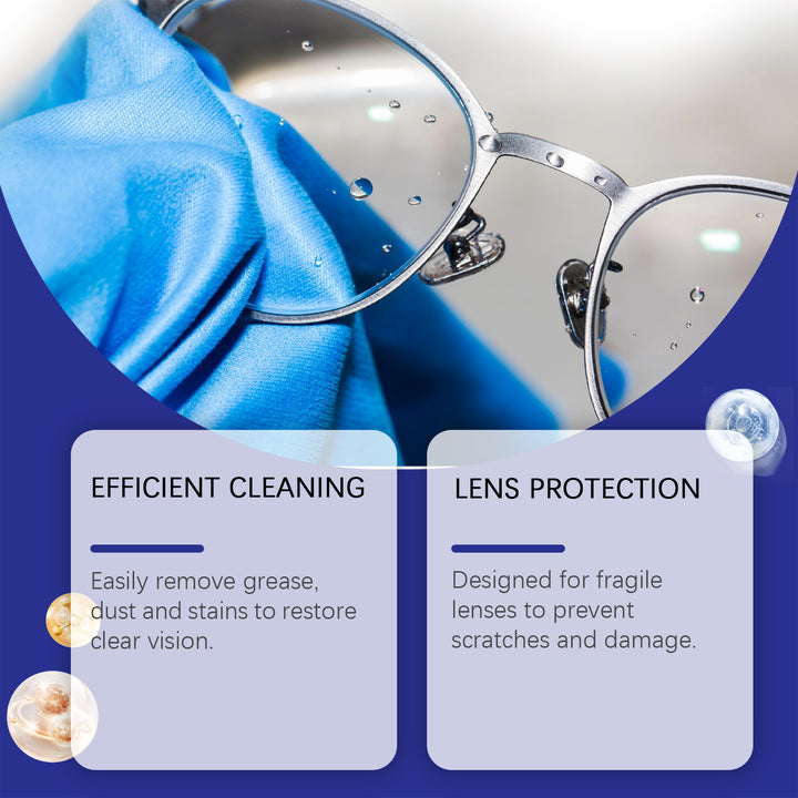 Eyeglass Cleaning Spray for Clear, Smudge-Free Lenses