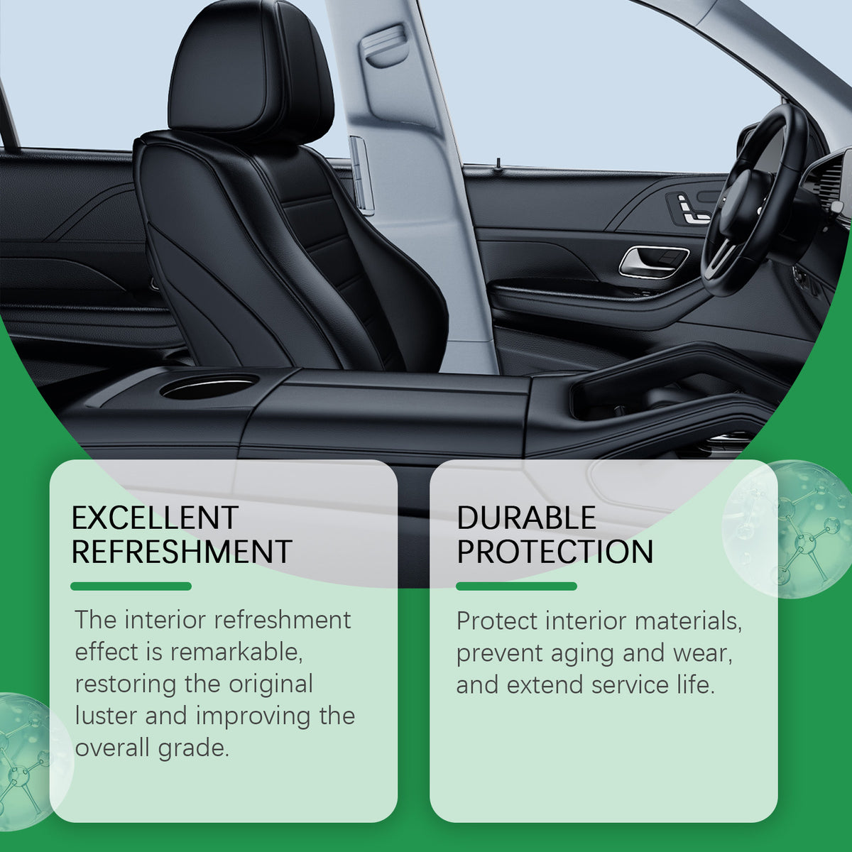 Automotive Interior Cleaner & Protector Spray, 100ml