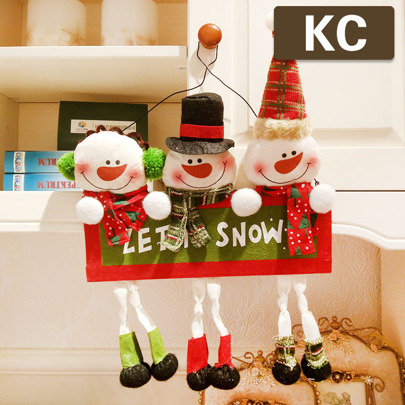 Christmas Door Hanging Decoration for Festive Cheer