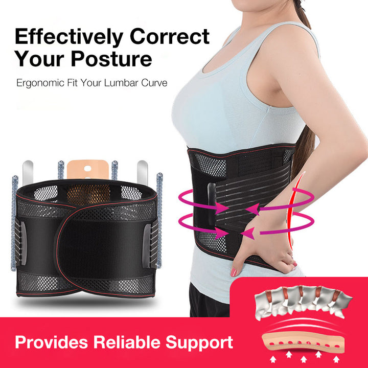 Lumbar Support Belt — All‑Day Pain Relief with Breathable
