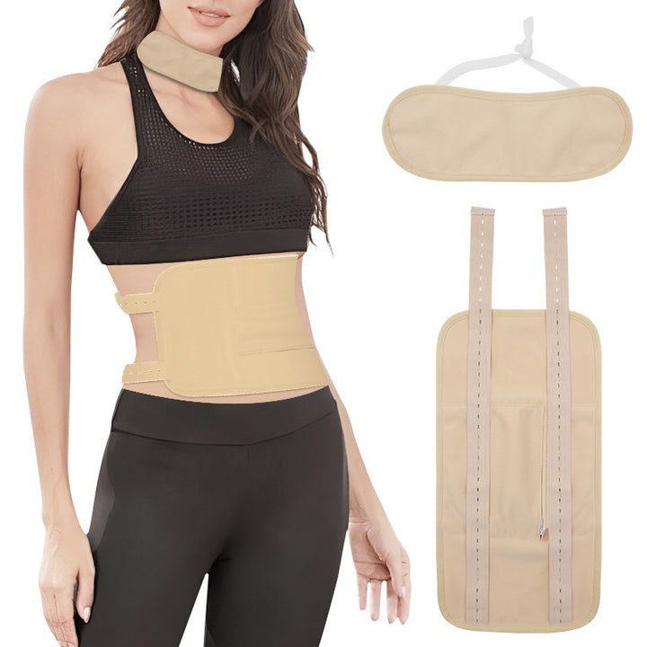 Reusable Castor Oil Wrap — Anti-Leakage & Hands-Free Therapy