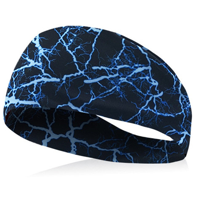 Sweat-Wicking Sport Headband for Yoga, Cycling, Gym