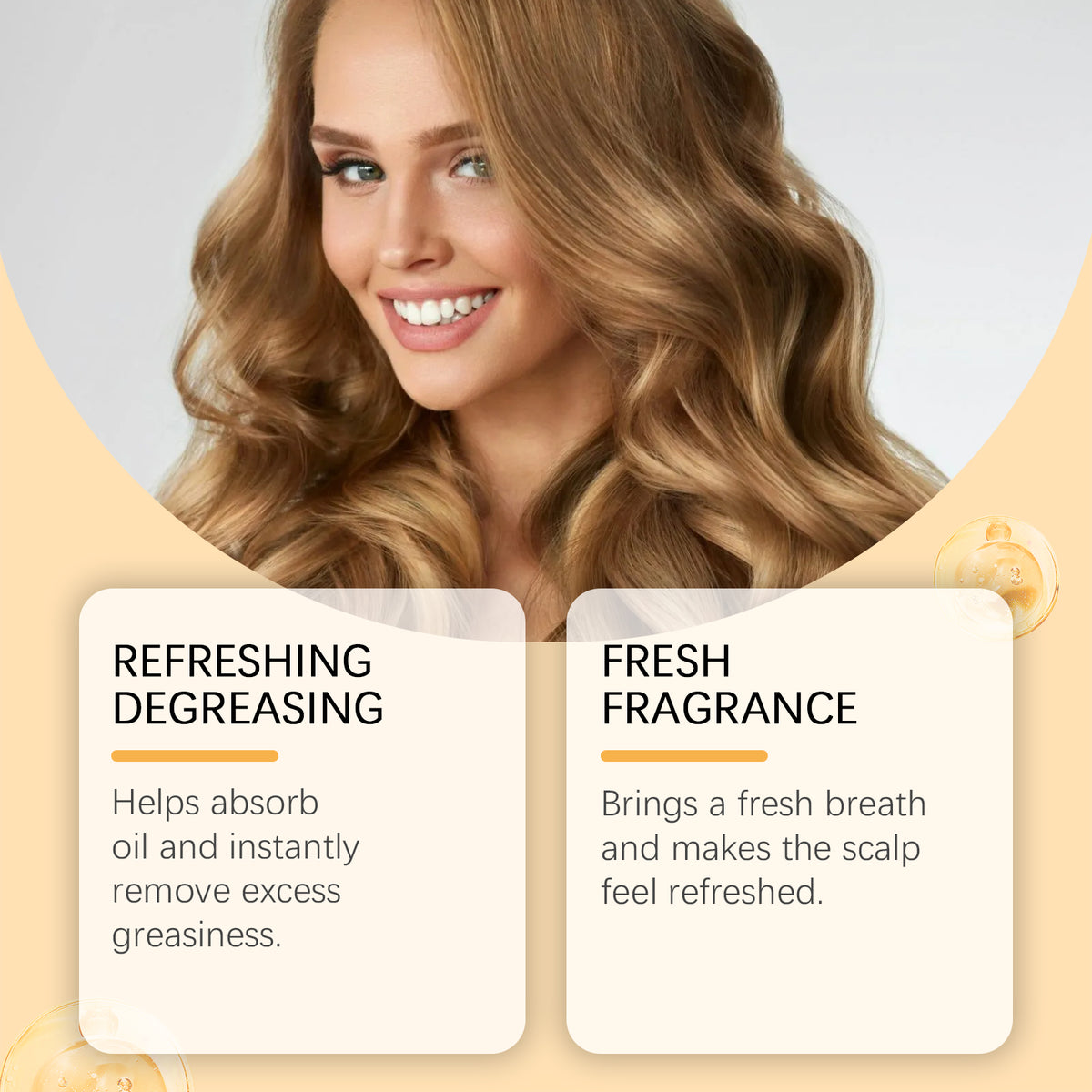 Leave-In Dry Hair Spray for Fresh, Oil-Free Volume
