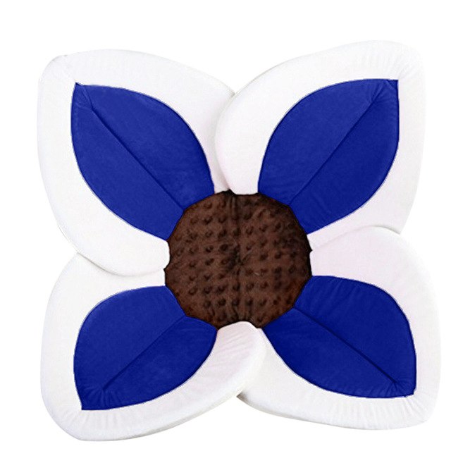 Blooming Flower Baby Bath Mat for Sink Newborn Support