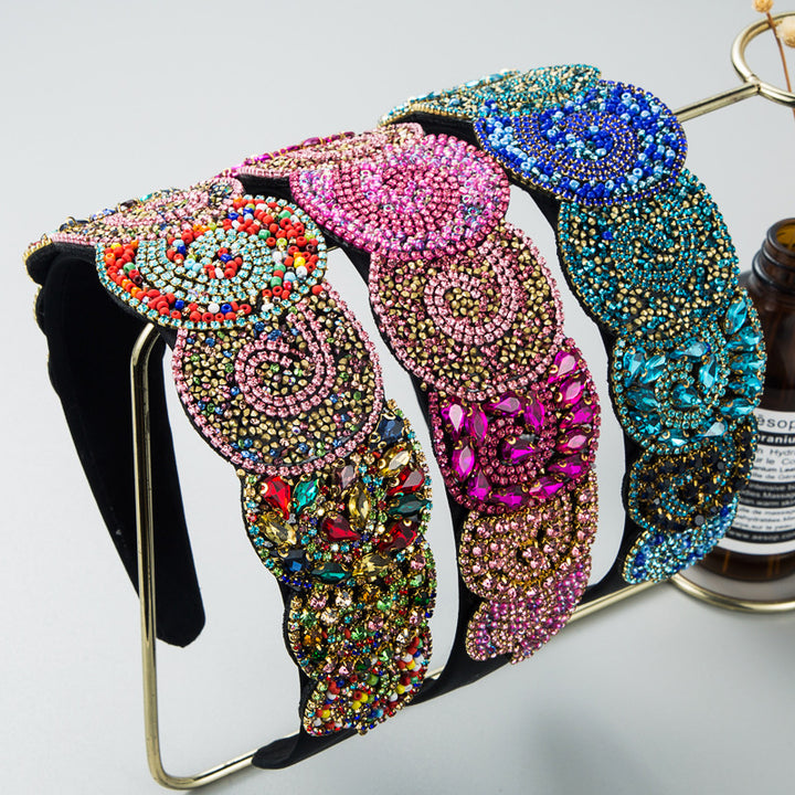 Statement Rhinestone Headband — Party-Ready Glamour