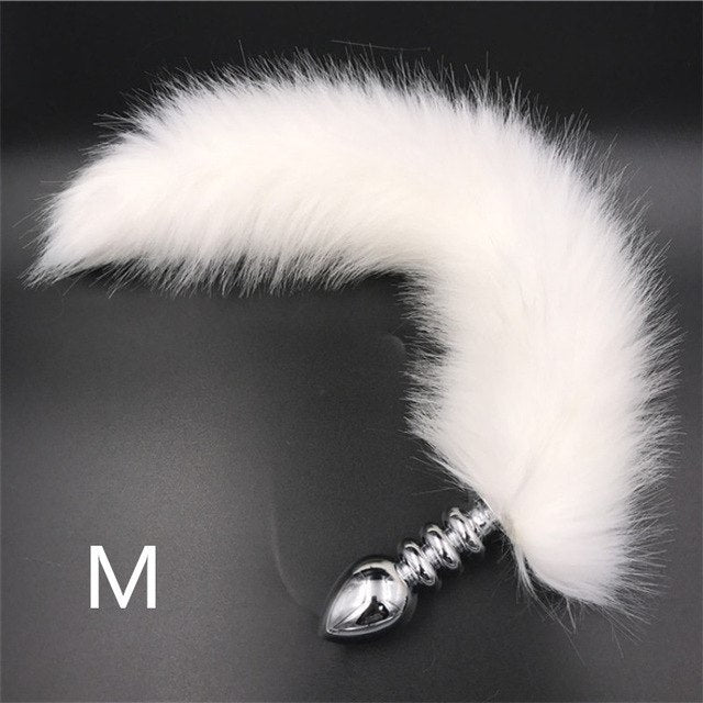Fox Tail Anal Plug for Playful Adult Role-Play Games