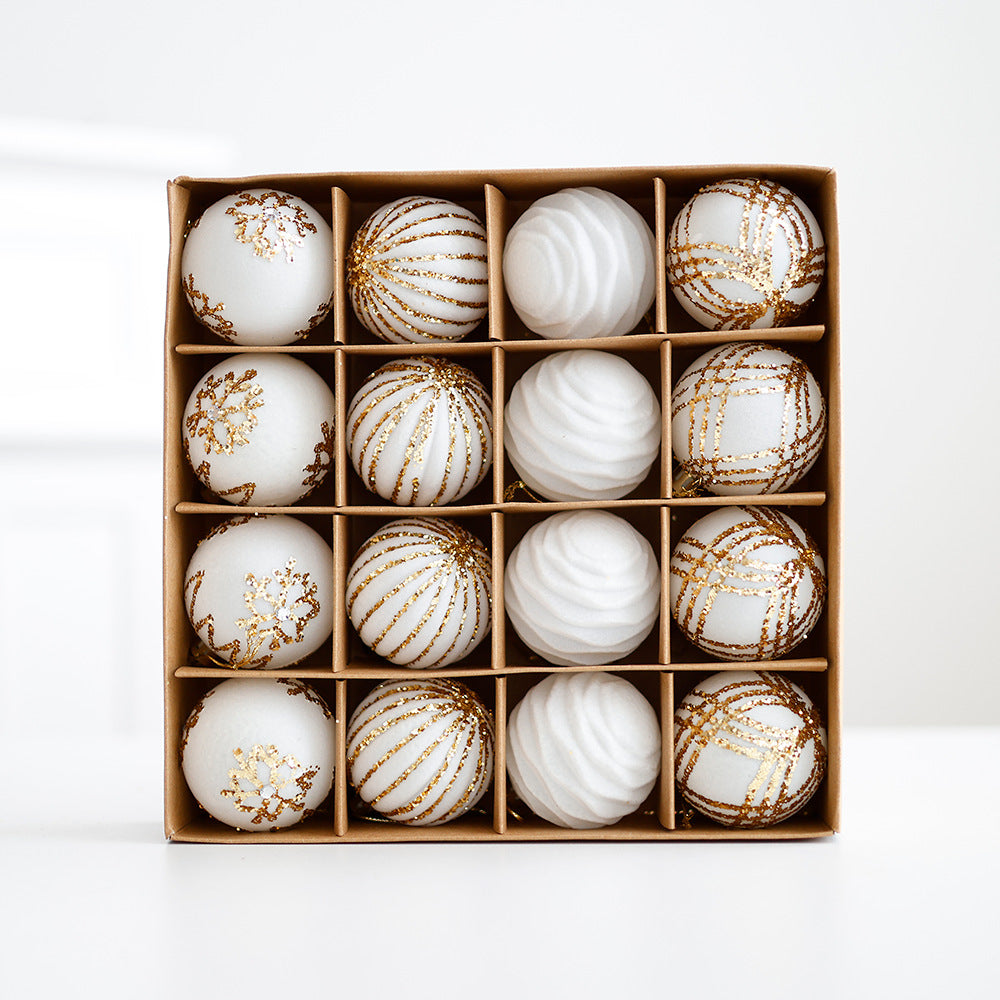 Christmas Ornament Set for Elegant Coordinated Trees