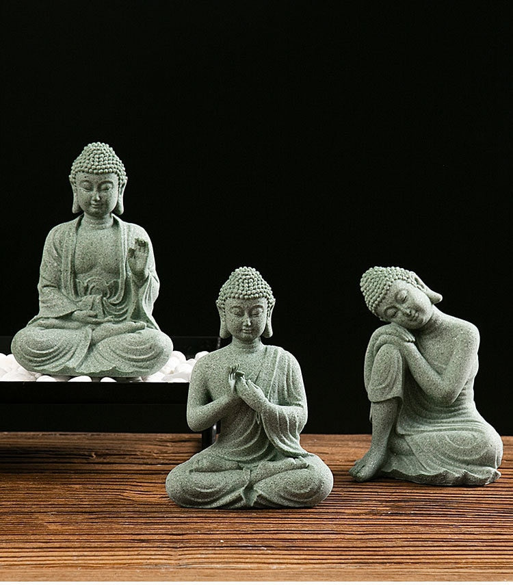 Buddha Aquarium Ornaments for a Calming Zen Display