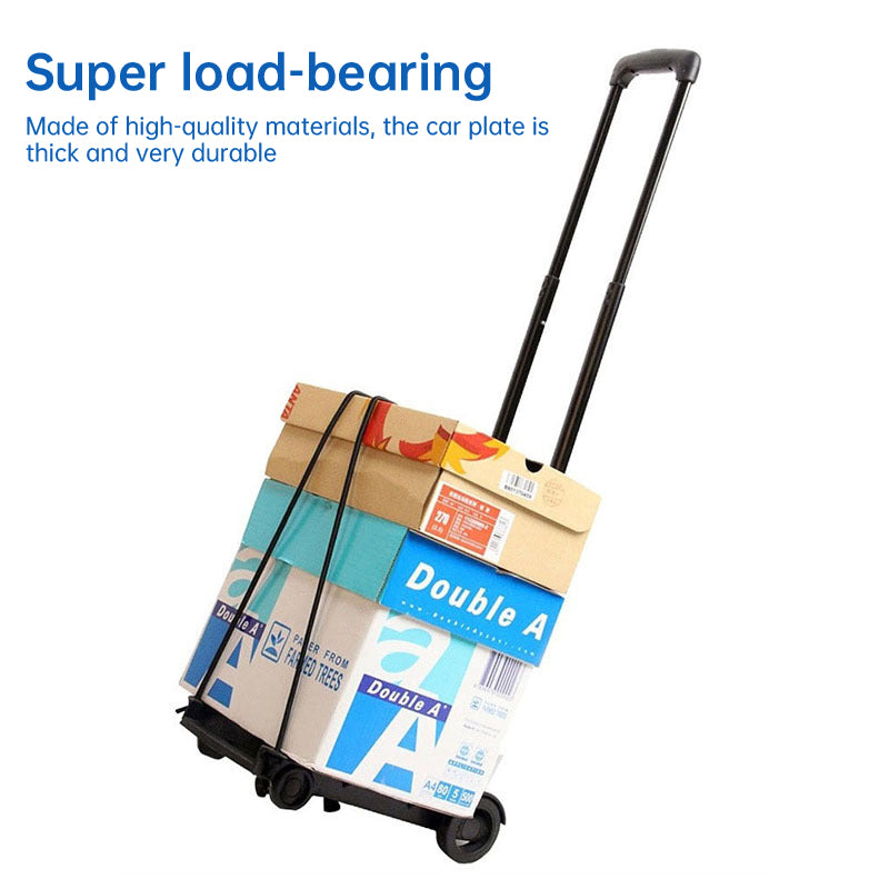 Foldable Luggage Cart with Telescoping Handle, 1.3 kg