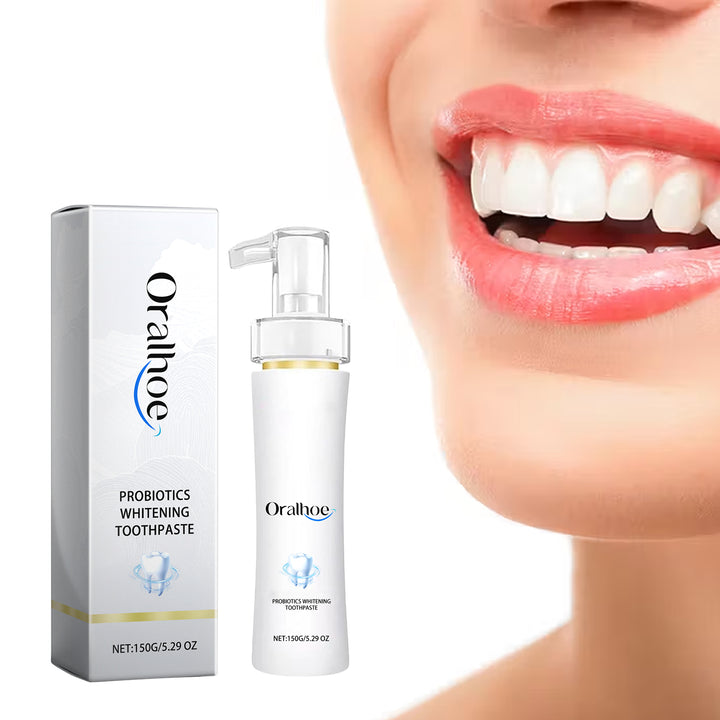 Probiotic Whitening Toothpaste for Brighter, Fresher Smiles