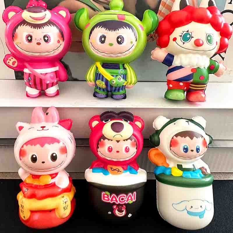 Slow-Rebound Stress Relief Toy Cartoon Squeeze Gift