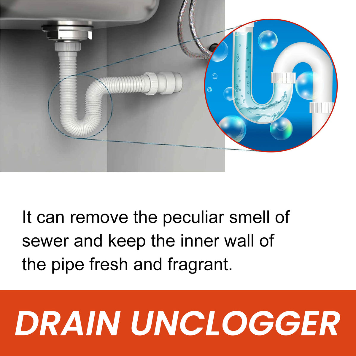 Drain Cleaner Powder — Clearer Pipes, Fresher Drains