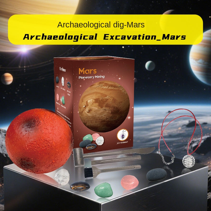 Solar System Excavation Toy: Gemstone Treasure Hunt