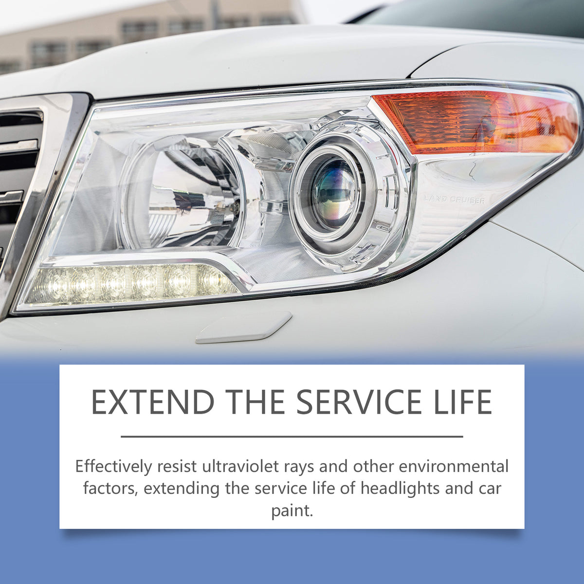 Car Headlight Restoration Cream for Clearer, Brighter Lenses