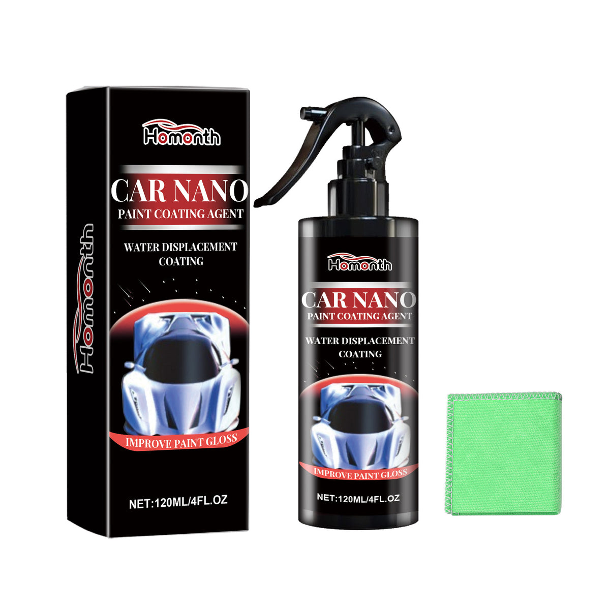 Car Nano Paint Coating Spray for Glossy Protection