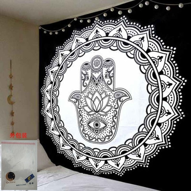 Mandala Tapestry Wall Hanging for Boho Room Makeovers