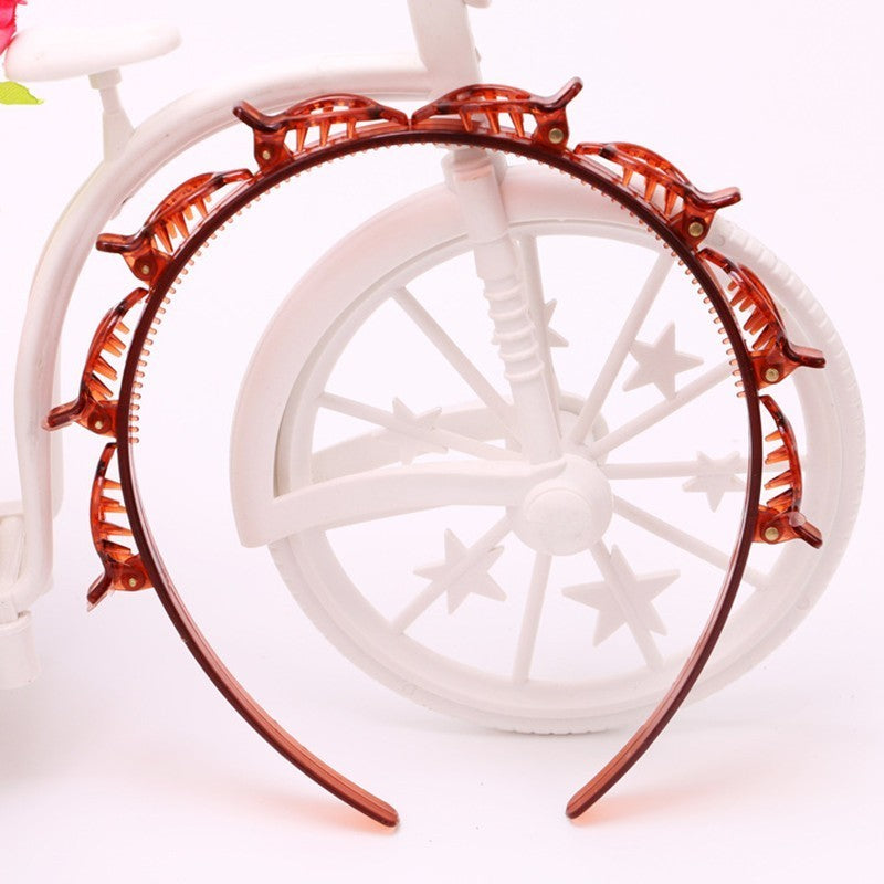 Braided Hair Hoop for Quick Flyaway Control & Style