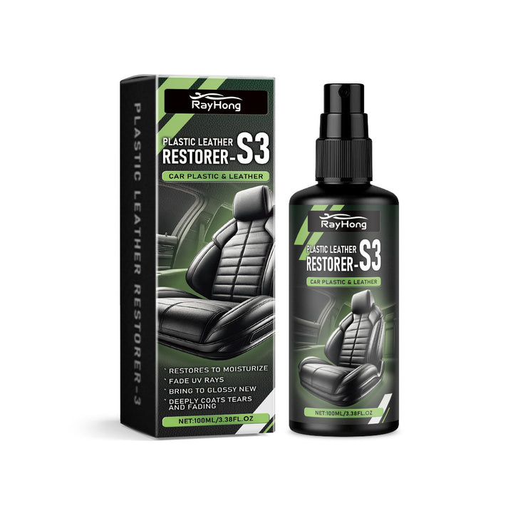 Car Leather Restorer Spray for Shine, Softness & Care