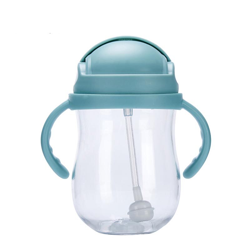 Handled Sippy Cup With Straw for Independent Drinking