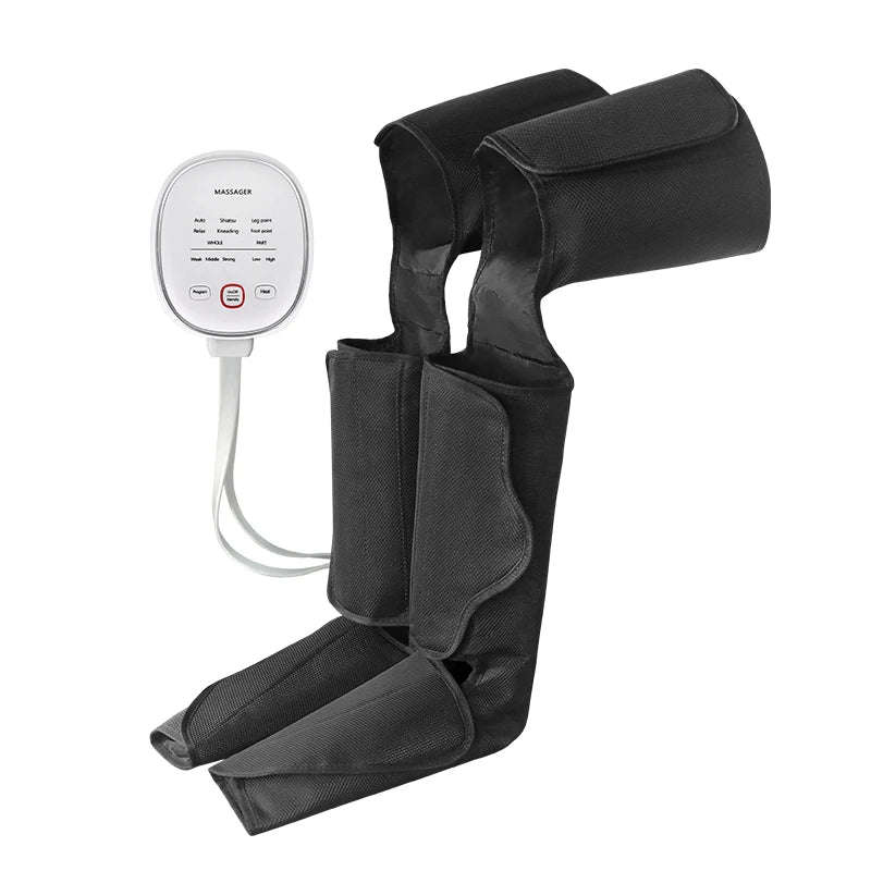 Leg Massager with Heat and Air Compression, 6 Modes