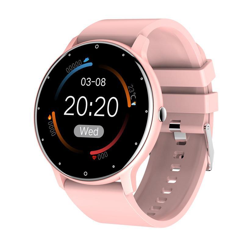 Round Smart Watch with Heart Rate and Sleep Tracking