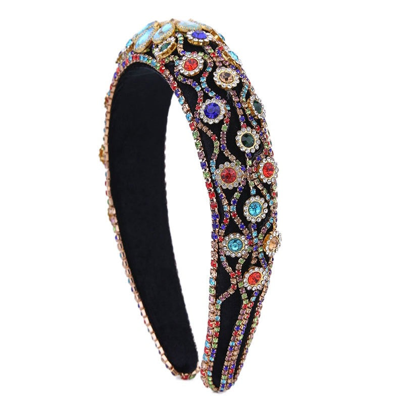 Jeweled Statement Headband for Glamorous Occasion Style
