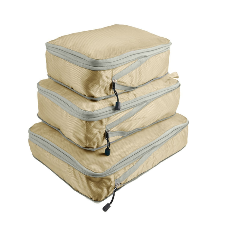 Travel Packing Cubes Set: Compress and Organize Luggage