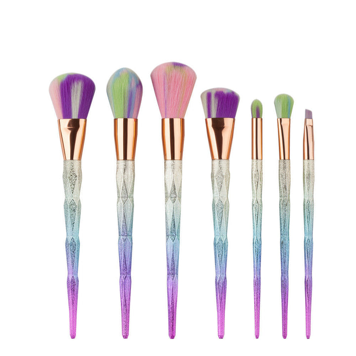 7-Piece Makeup Brush Set for Smooth, Even Application