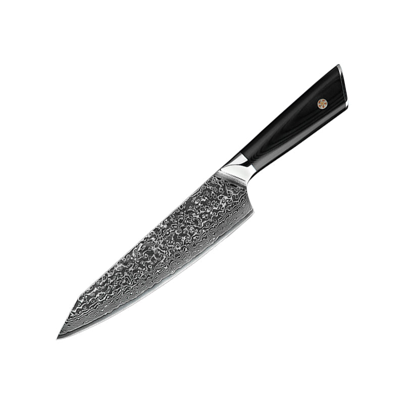 7-Piece Damascus Knife Set, VG10 Steel, Long-Lasting Edge