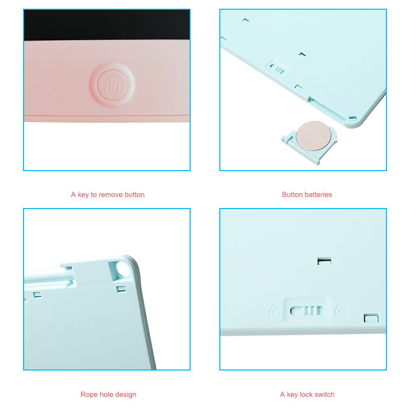 LCD Writing Tablet for Kids | Reusable Mess-Free Drawing