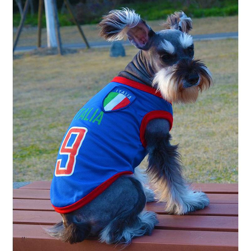 Dog World Cup Jersey, Breathable Mesh Football Shirt