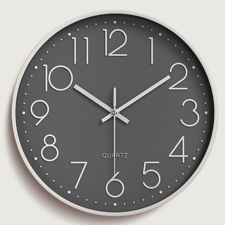 3D Quartz Wall Clock for Easy-Read Modern Home Decor