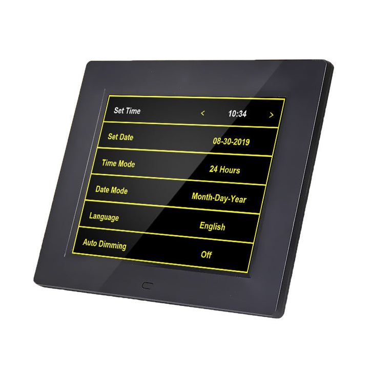 8-Inch Digital Calendar Clock with Large Easy-Read Display