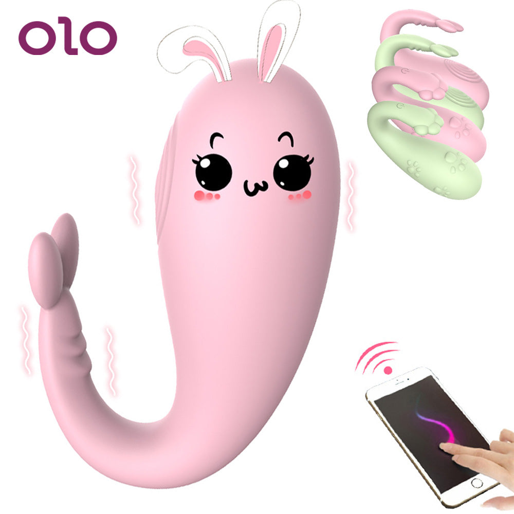 Bluetooth Vibrator with 8 Modes for Wireless Control