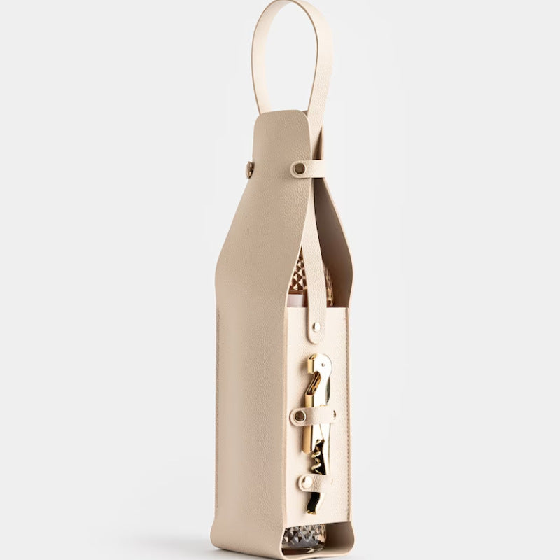 Wine Tote Bag for Elegant Picnic Bottle Transport Gift