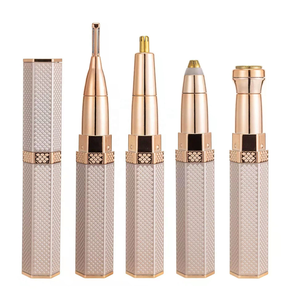 4-In-1 Electric Facial Hair Trimmer for Precise Grooming
