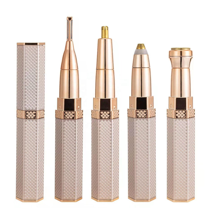 4-In-1 Electric Facial Hair Trimmer for Precise Grooming