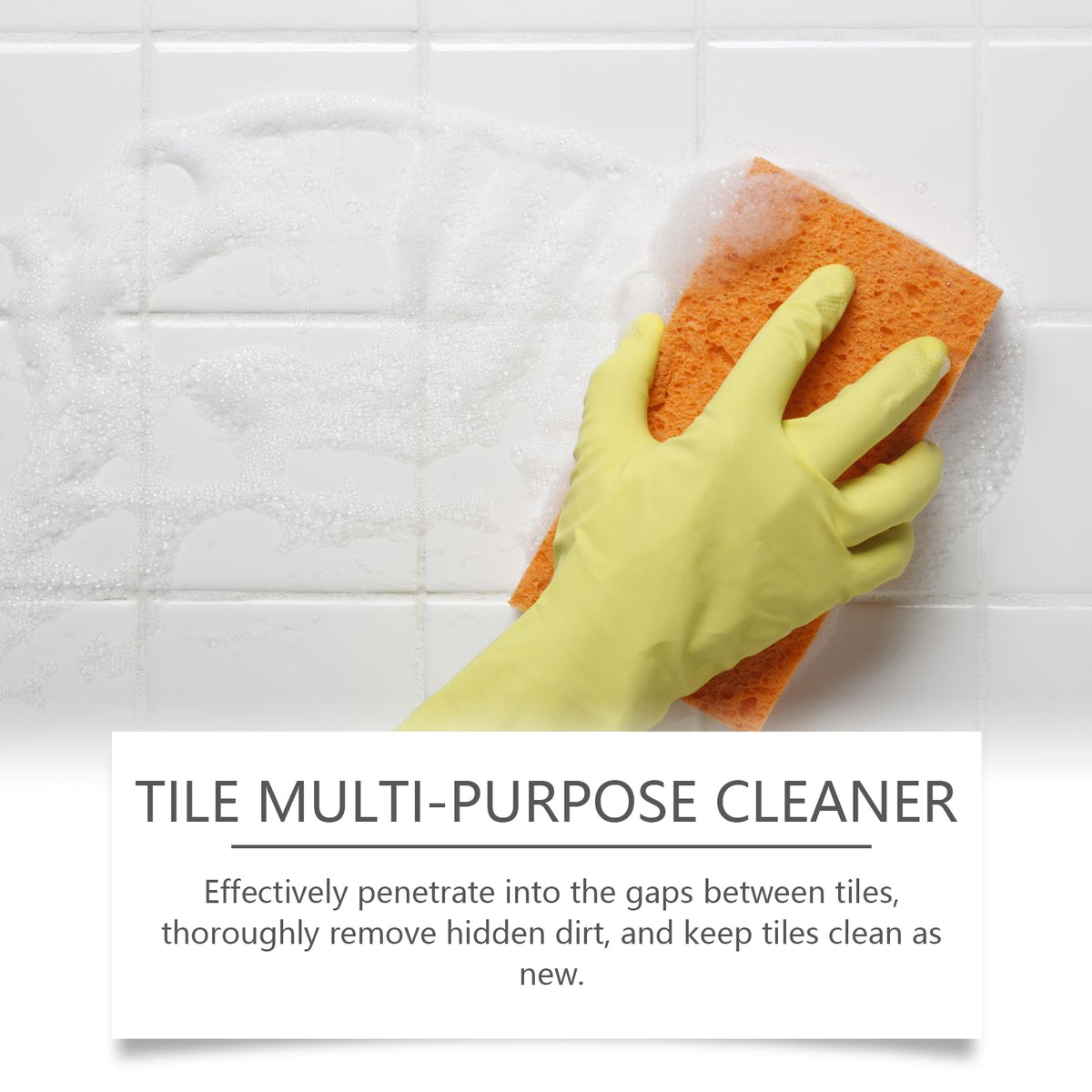 Tile Cleaner for Fast, Residue-Free Grout Deep Cleaning