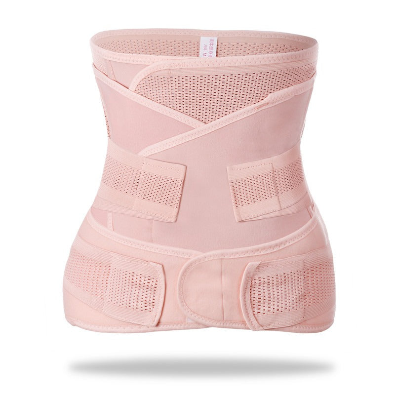 Postpartum Abdominal Binder — 3-Piece Breathable Support