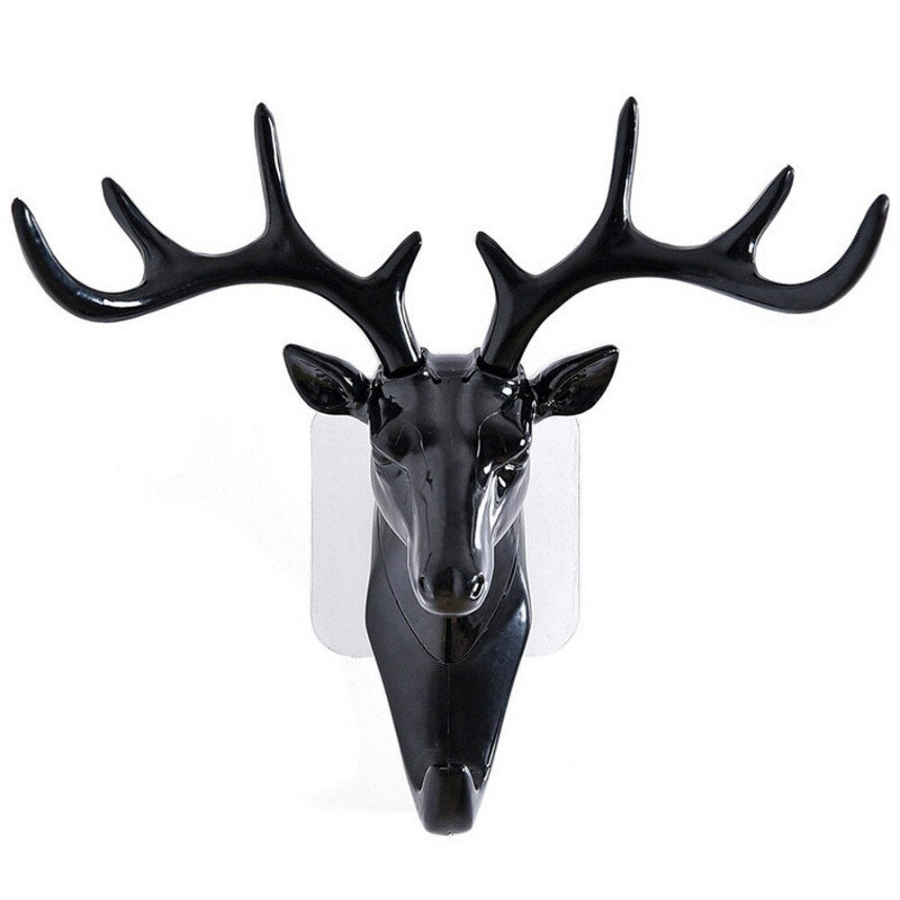 Deer Antler Wall Hook for Statement Entryway Storage