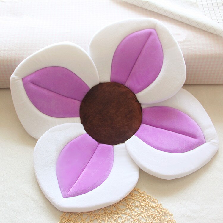 Baby Bath Mat Flower Sink Support for Newborn Bathing